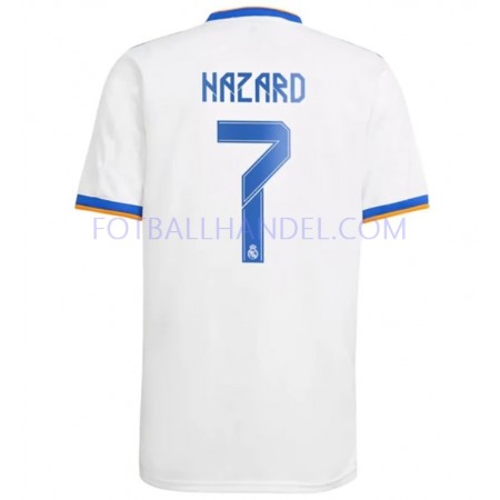Herre Fotballdrakter Real Madrid Eden Hazard 7 Hjemme 2021-22 Kortermet